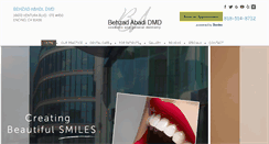 Desktop Screenshot of myencinodental.com